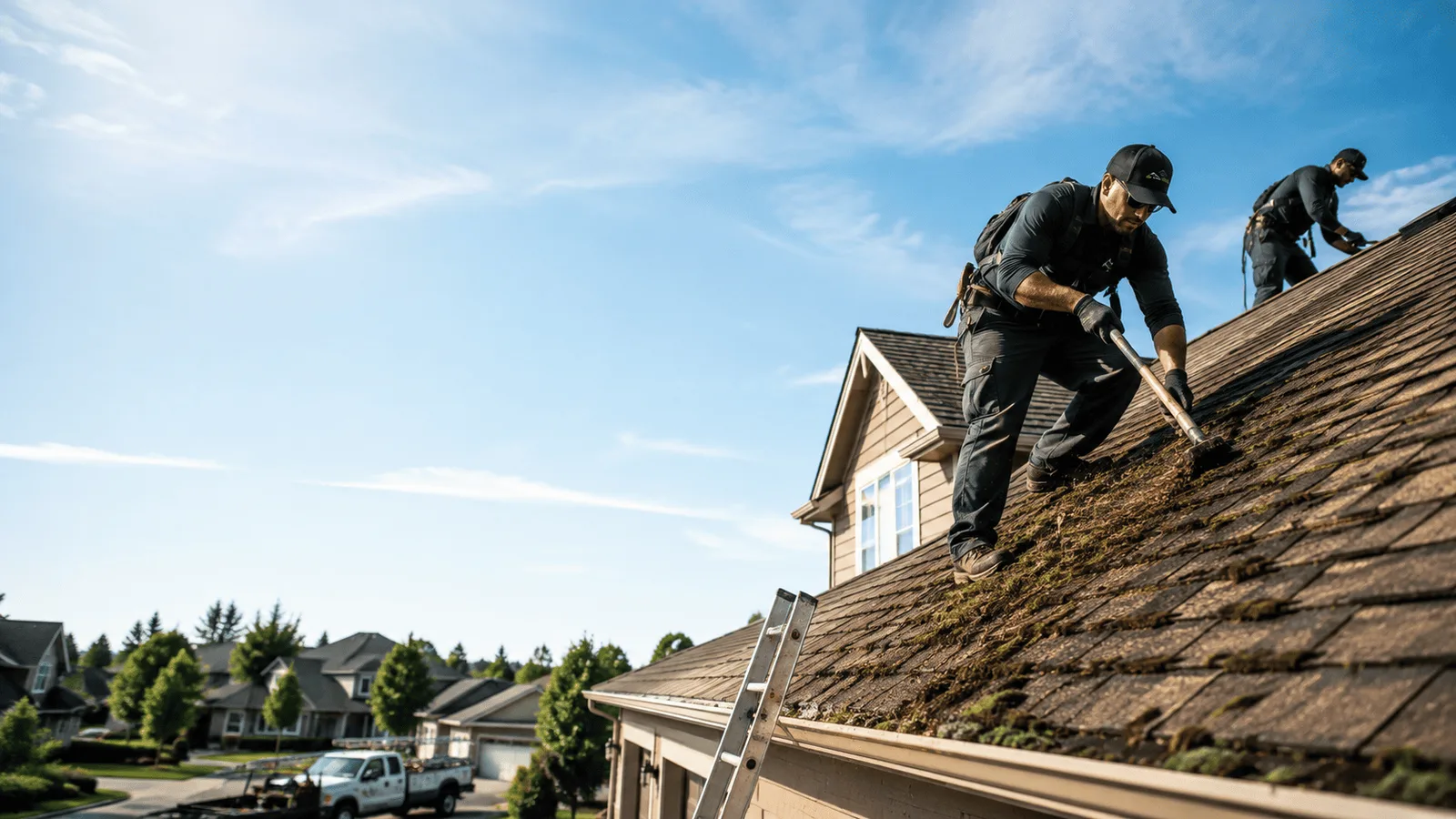 Roof Moss Removal in Conyngham, PA near me
